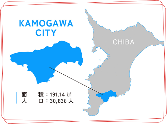鴨川市の面積・人口